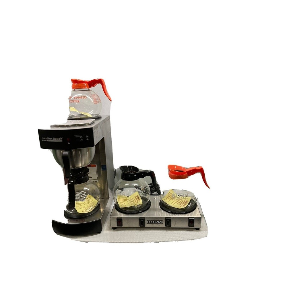 Hamilton Beach/Proctor Silex D60012 Commerical Coffee maker With Bunn WX2 Warmer